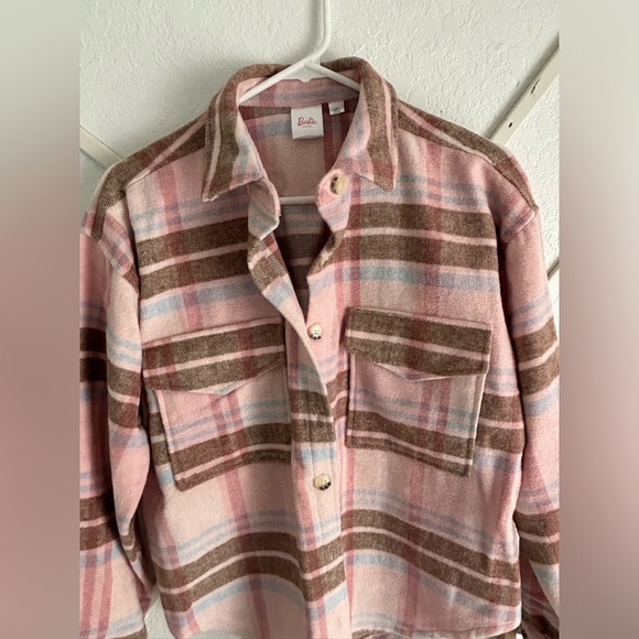 Barbie Tops - Barbie flannel size S